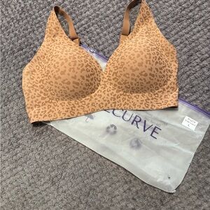 Leopard Print Wireless Bra